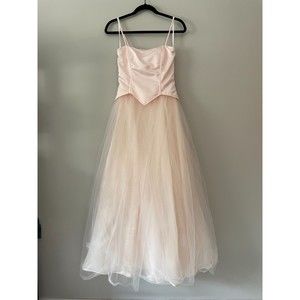 COPY - Jessica McClintock Gunne Sax 90s Tulle Skirt Corseted Top Princess Dress